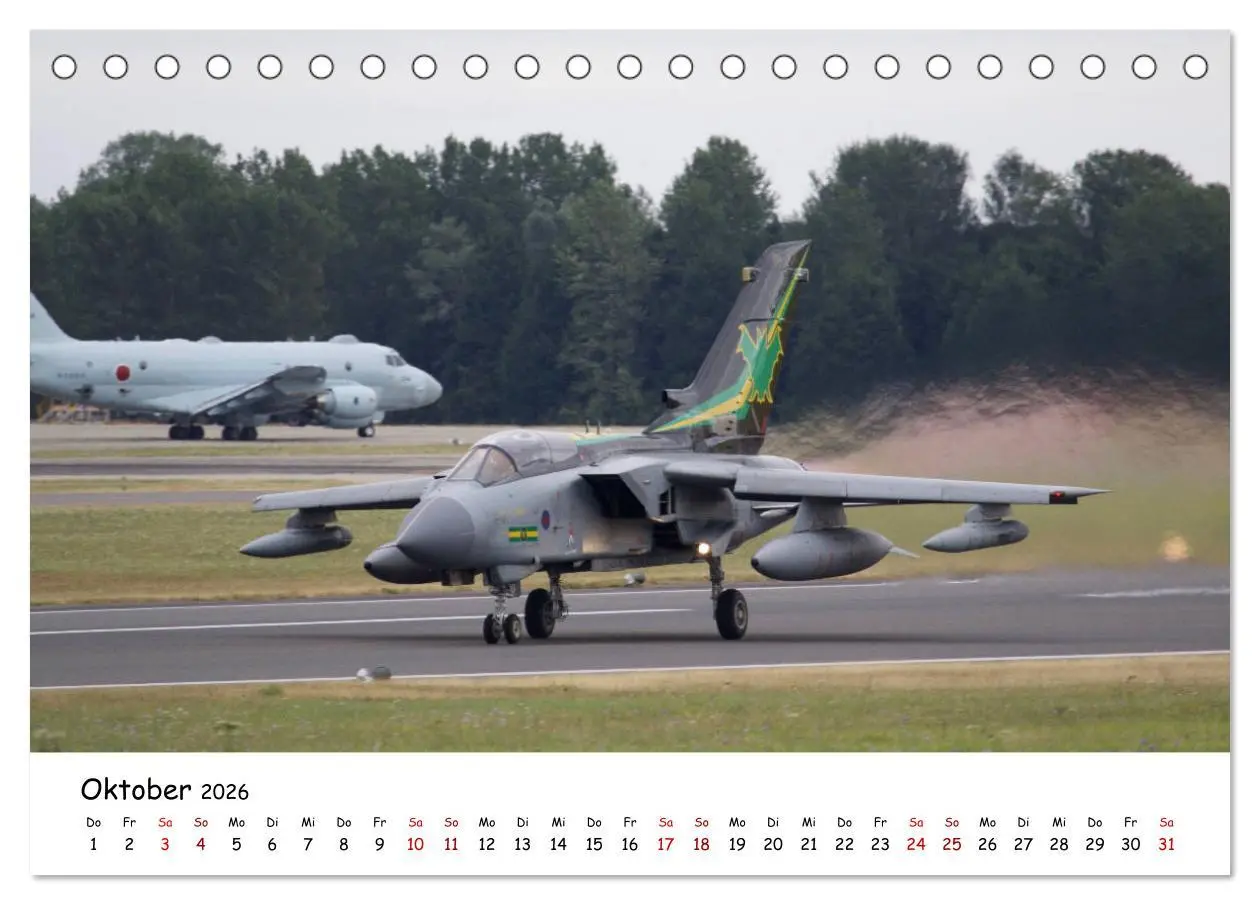 Bild: 9783457845981 | Militärjets Panavia Tornado (Tischkalender 2026 DIN A5 quer),...