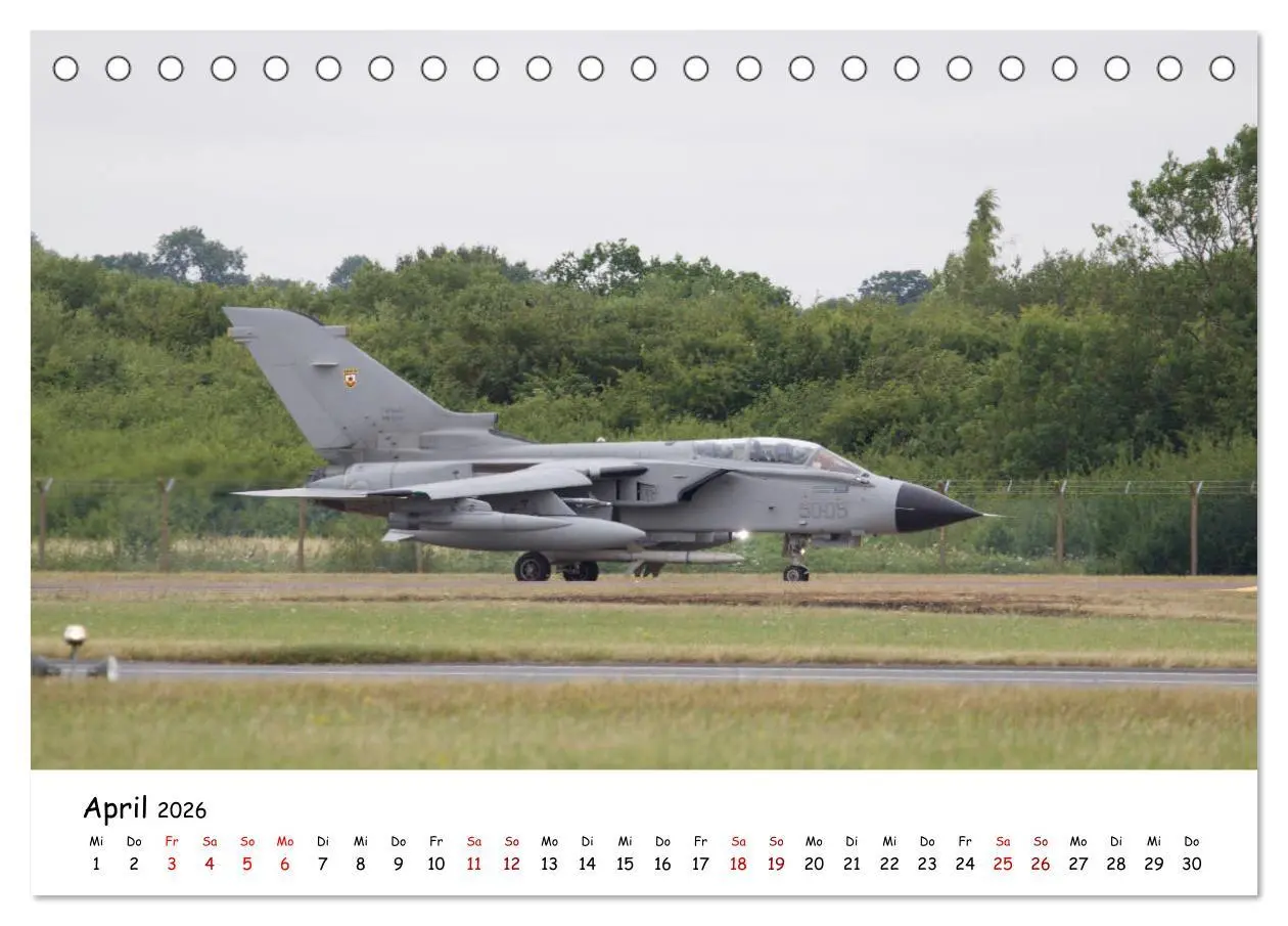 Bild: 9783457845981 | Militärjets Panavia Tornado (Tischkalender 2026 DIN A5 quer),...