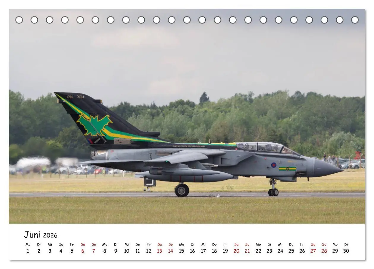 Bild: 9783457845981 | Militärjets Panavia Tornado (Tischkalender 2026 DIN A5 quer),...