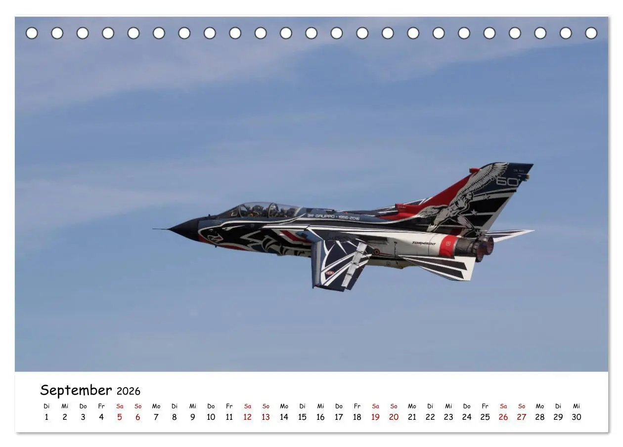 Bild: 9783457845981 | Militärjets Panavia Tornado (Tischkalender 2026 DIN A5 quer),...