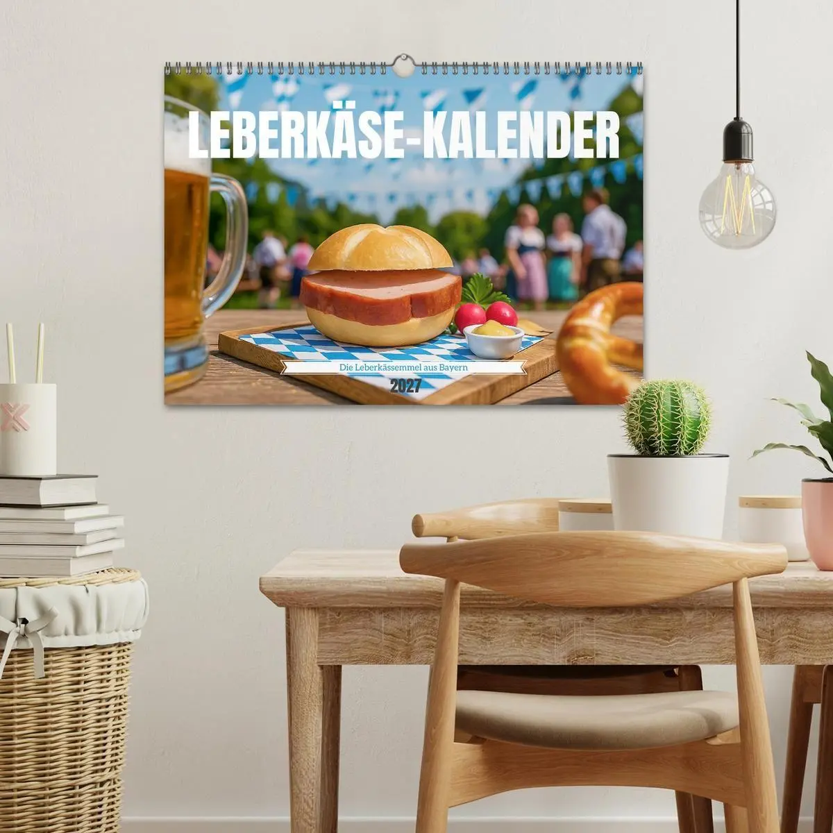 Bild: 9783516865981 | Leberkäse-Kalender - Die Leberkässemmel aus Bayern (Wandkalender...