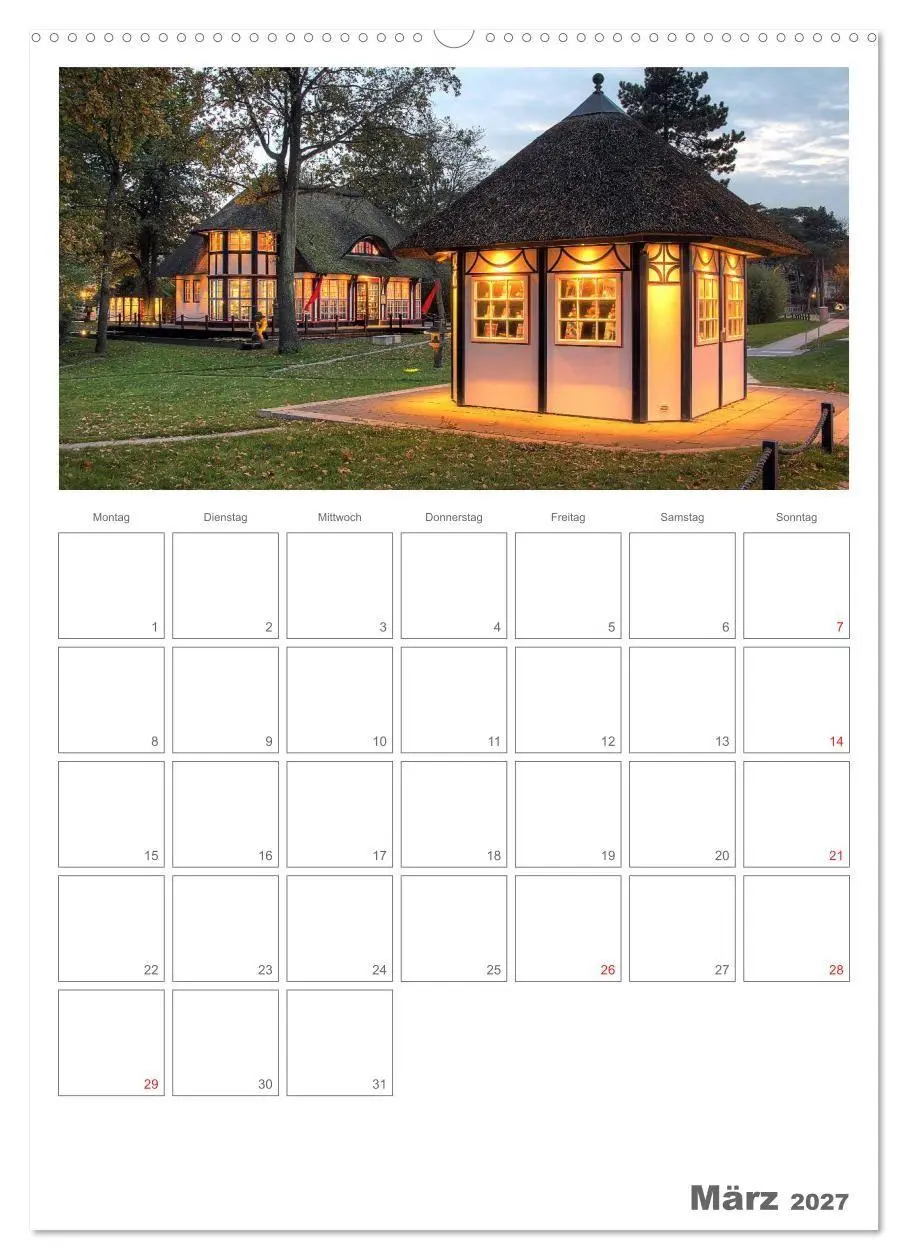 Bild: 9783569955981 | Timmendorfer Strand (hochwertiger Premium Wandkalender 2027 DIN A2...