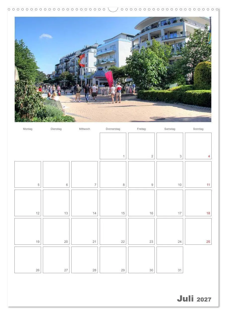Bild: 9783569955981 | Timmendorfer Strand (hochwertiger Premium Wandkalender 2027 DIN A2...