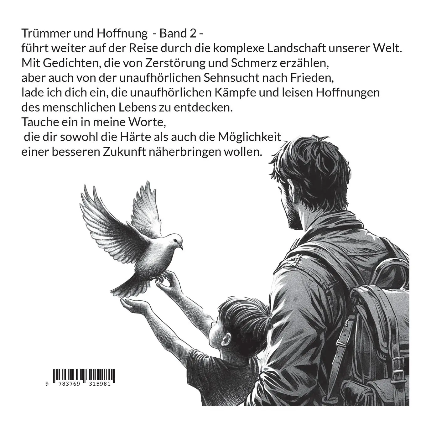 Rückseite: 9783769315981 | Trümmer und Hoffnung Band 2 | ein Gedichtband zeitloser Lyrik | Buch