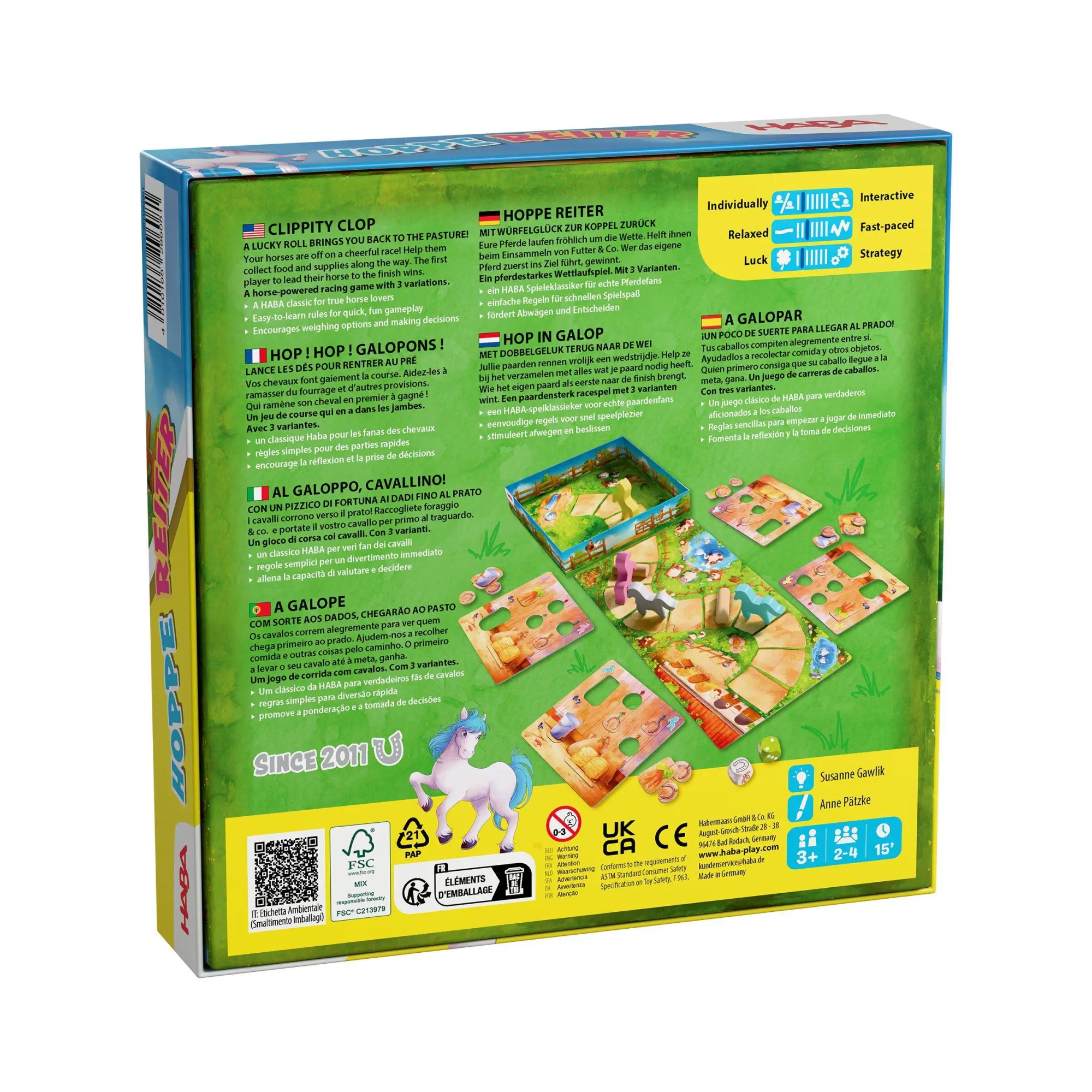 Bild: 4010168296081 | Hoppe Reiter | Thade Precht | Spiel | 2013795001 | Deutsch | 2026