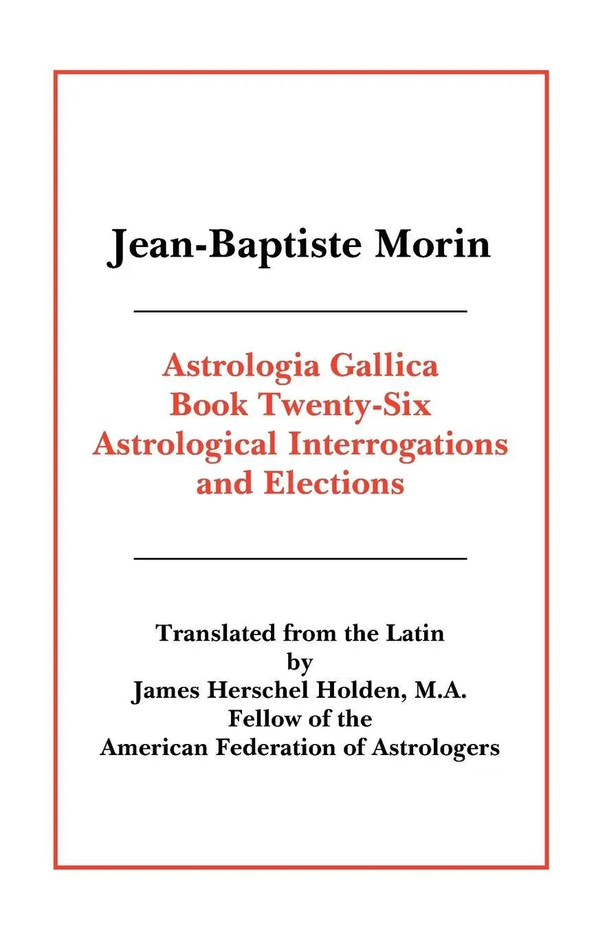 Cover: 9780866906081 | Astrologia Gallica Book 26 | Isobel Morin (u. a.) | Taschenbuch | 2010