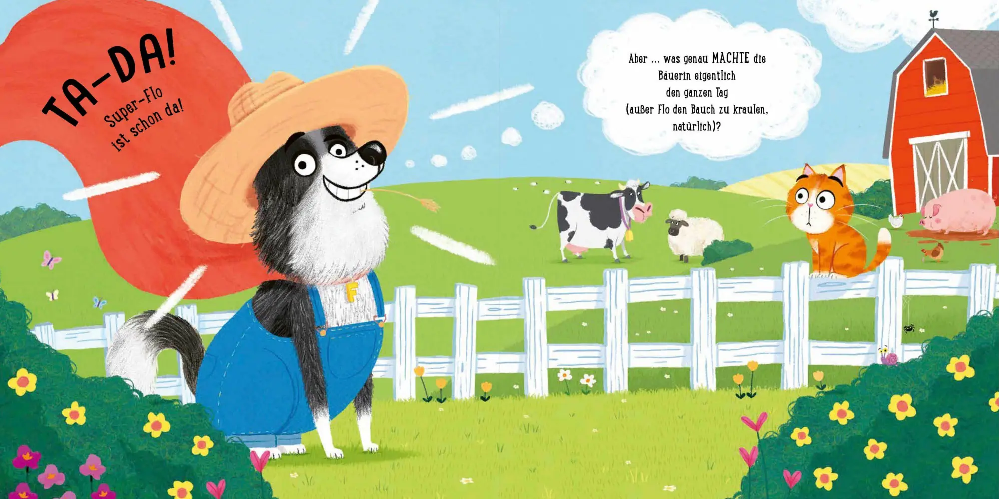 Bild: 9783423766081 | Doch nicht so, Flo! - Ein Hofhund sorgt für Wirbel | Cawthorne | Buch