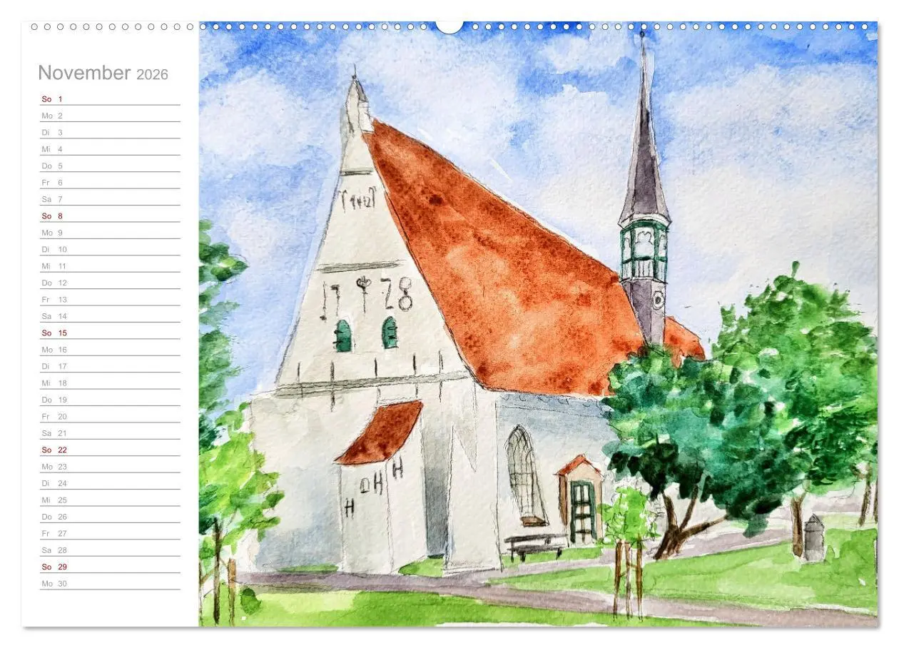 Bild: 9783457426081 | Büsum Aquarelle - Liebevolle Impressionen des beliebten Nordseebads...