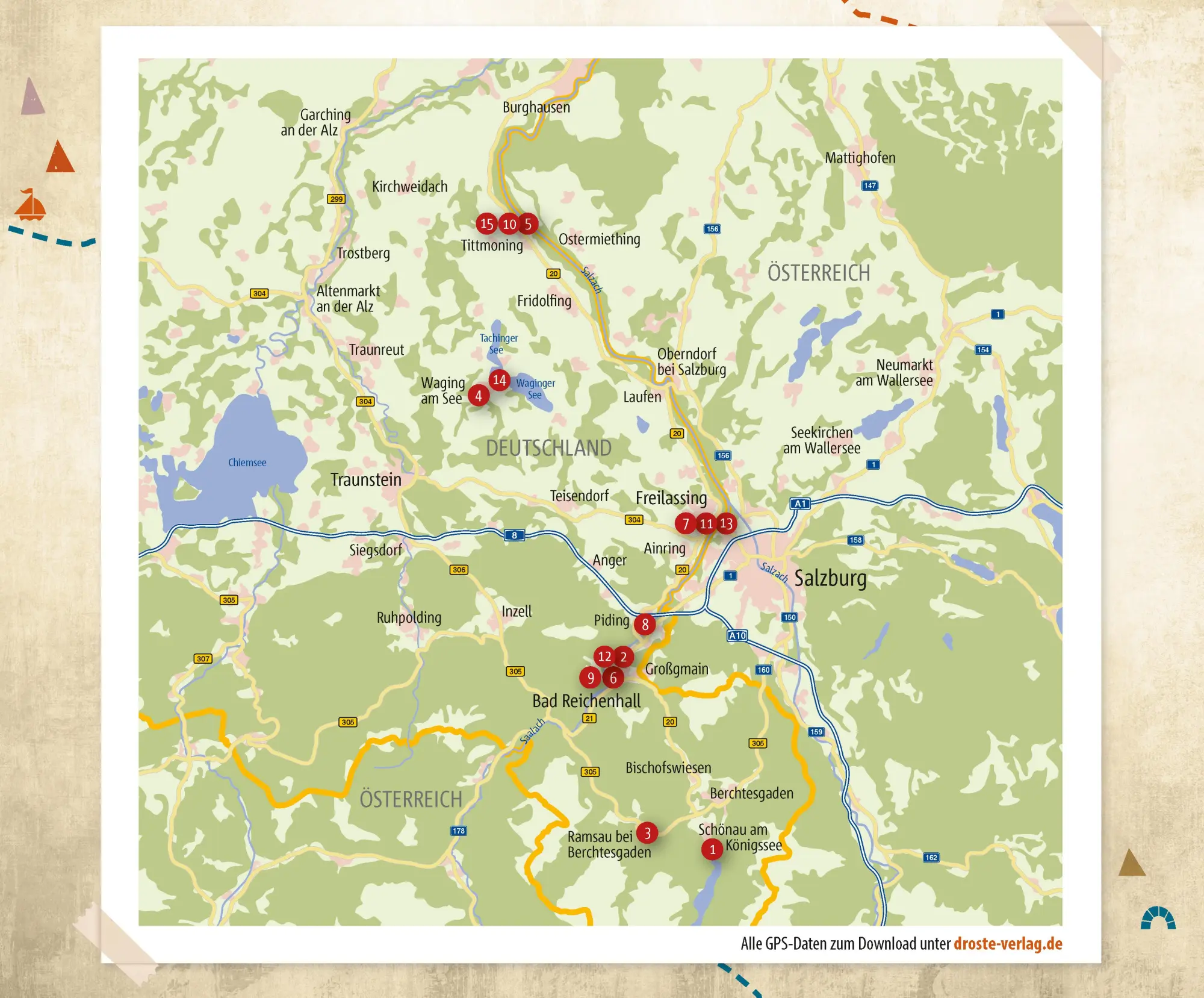 Bild: 9783770026081 | Berchtesgadener Land - Mit Rupertiwinkel. Radeln für die Seele | Buch