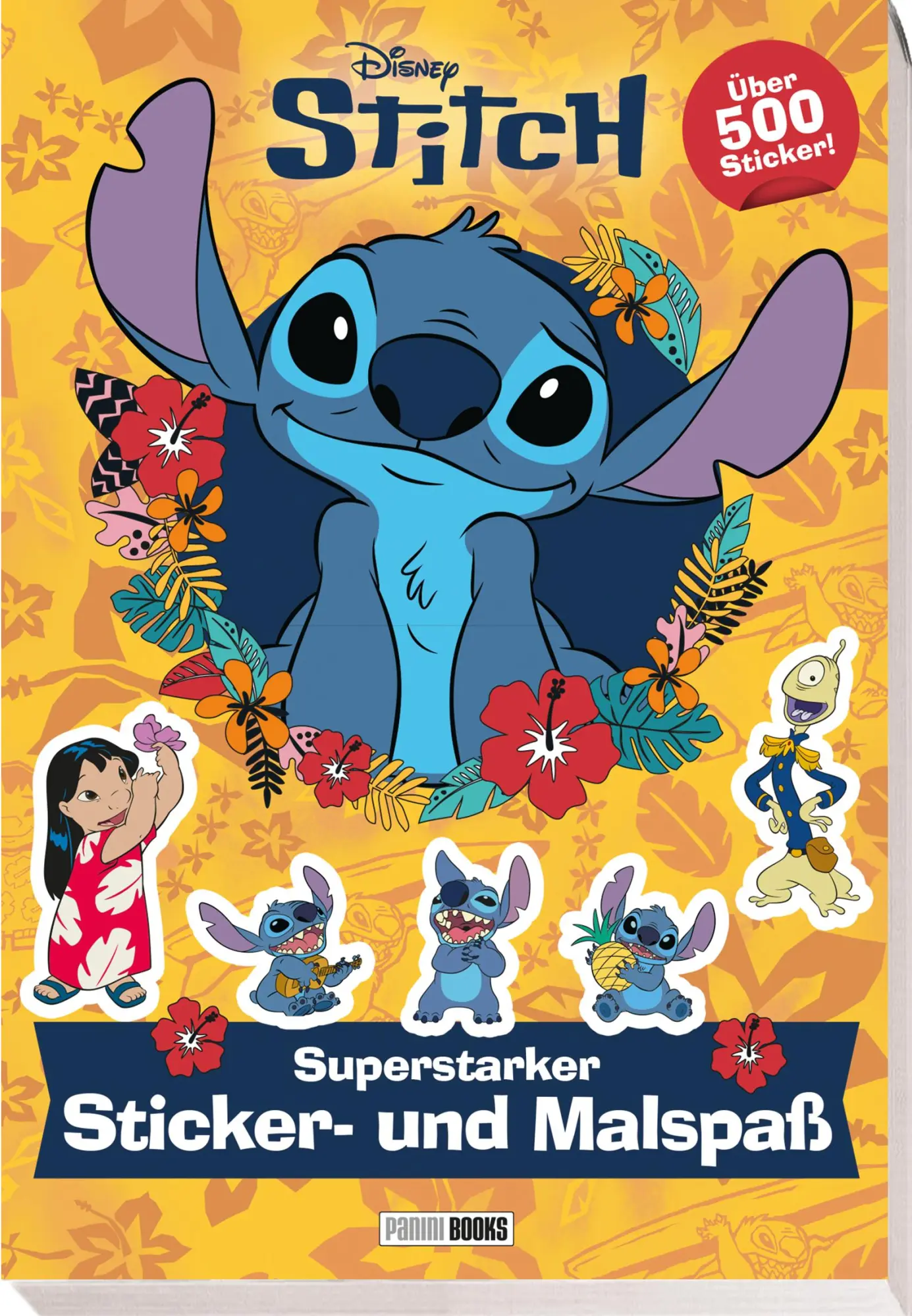 Cover: 9783833246081 | Disney Stitch: Superstarker Sticker- und Malspaß | Disney (u. a.)