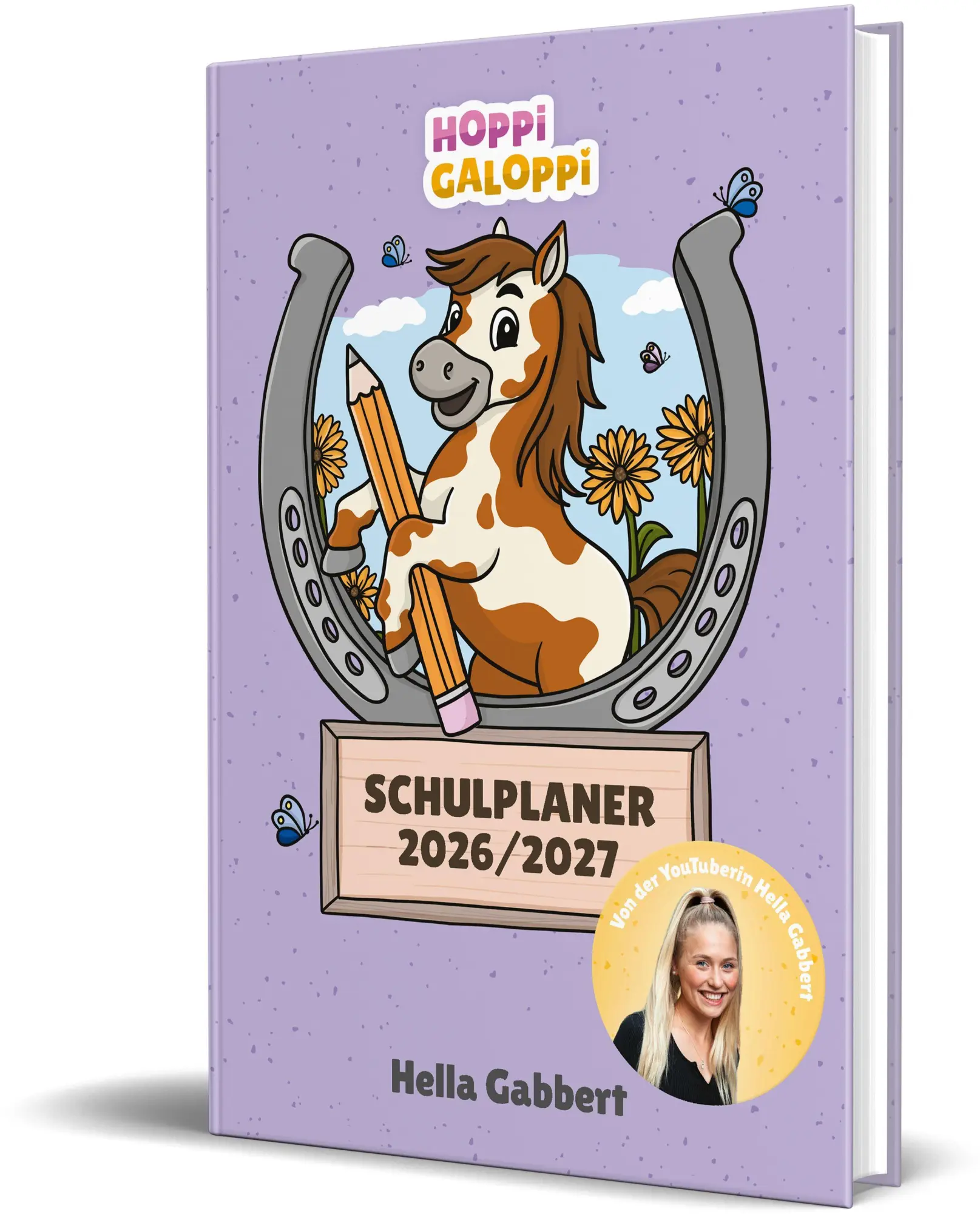 Cover: 9783960966081 | HOPPi GALOPPi Schulplaner 2026/2027 | von Hella Gabbert | Gabbert