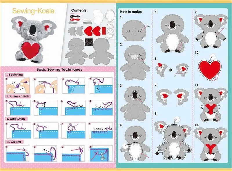 Bild: 6920773316181 | Nähset Koala | AVENIR | EAN 6920773316181