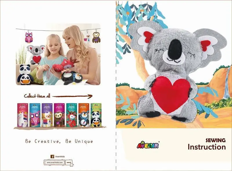 Bild: 6920773316181 | Nähset Koala | AVENIR | EAN 6920773316181