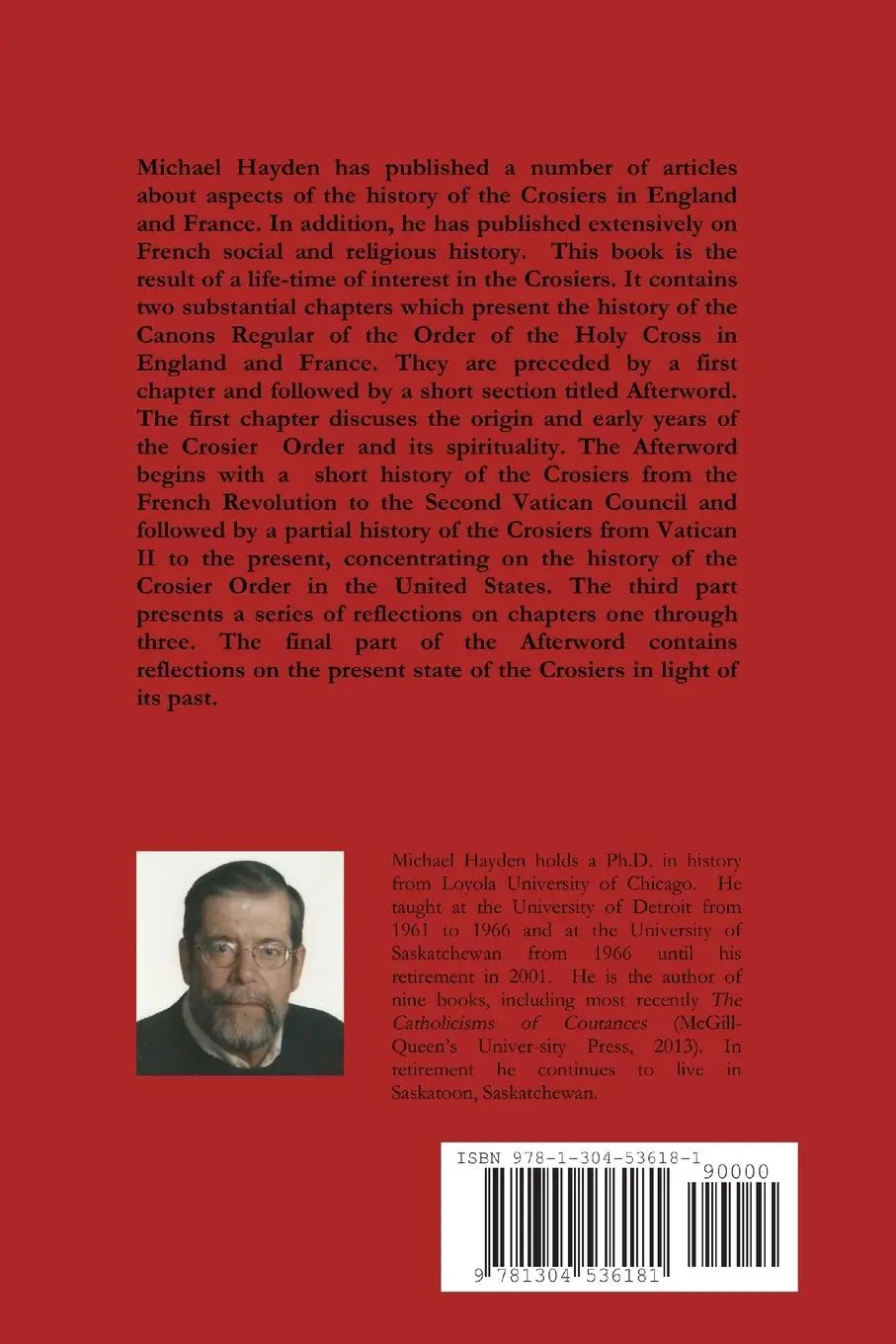 Rückseite: 9781304536181 | Crutched Friars and Croisiers | Michael Hayden | Taschenbuch | 2013