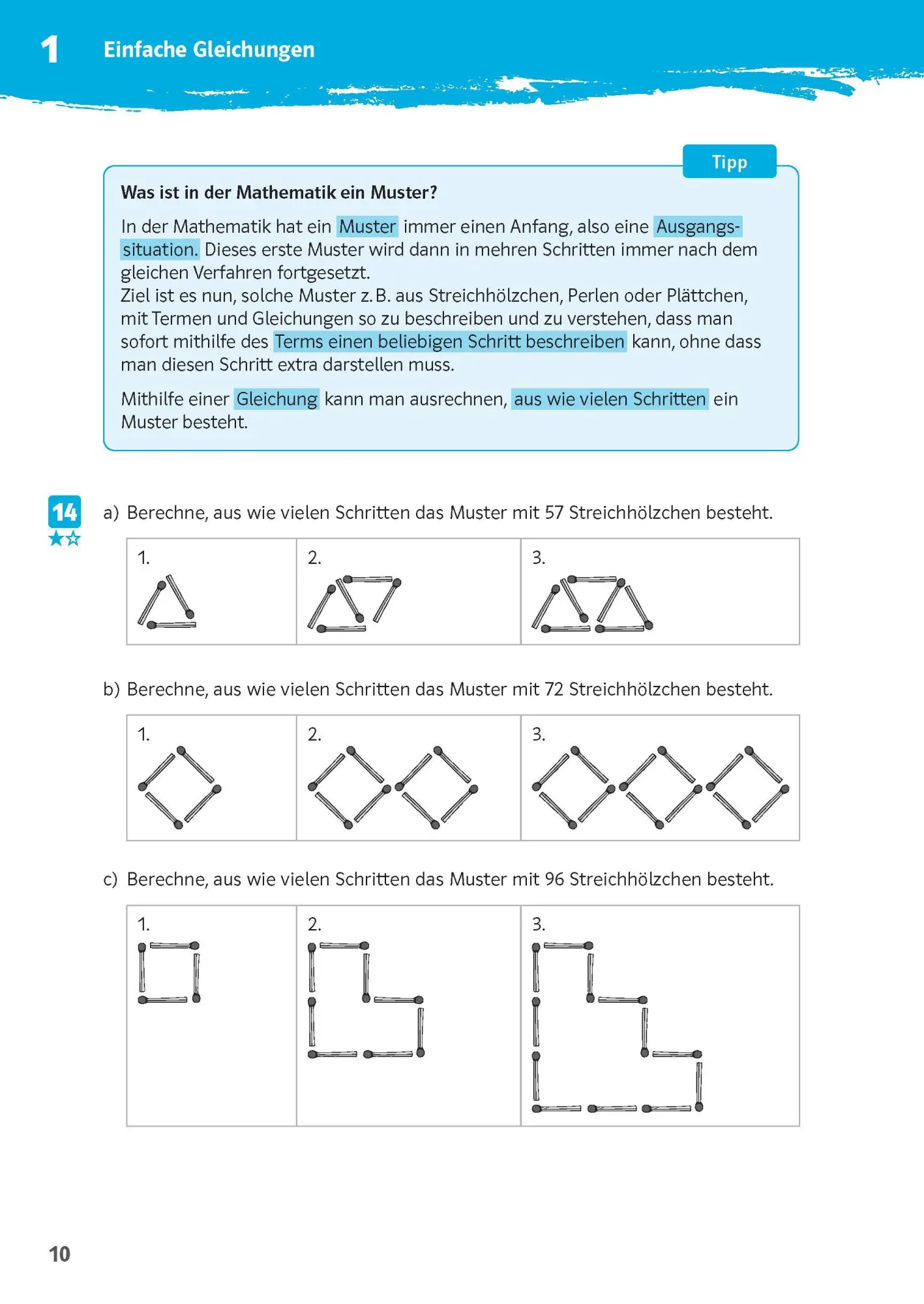 Bild: 9783129276181 | 10-Minuten-Training Mathematik Gleichungen lösen 7. - 10. Klasse