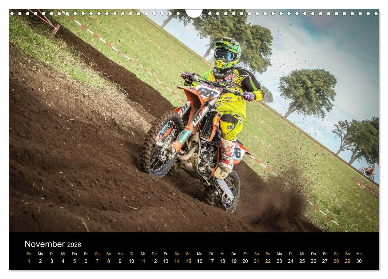 Bild: 9783457896181 | MX Racing 2026 (Wandkalender 2026 DIN A3 quer), CALVENDO...