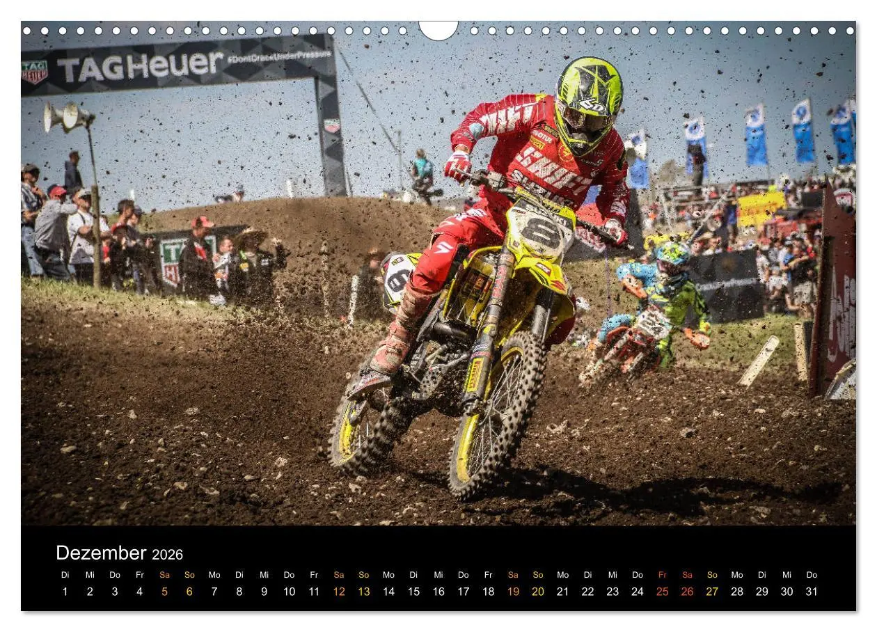 Bild: 9783457896181 | MX Racing 2026 (Wandkalender 2026 DIN A3 quer), CALVENDO...