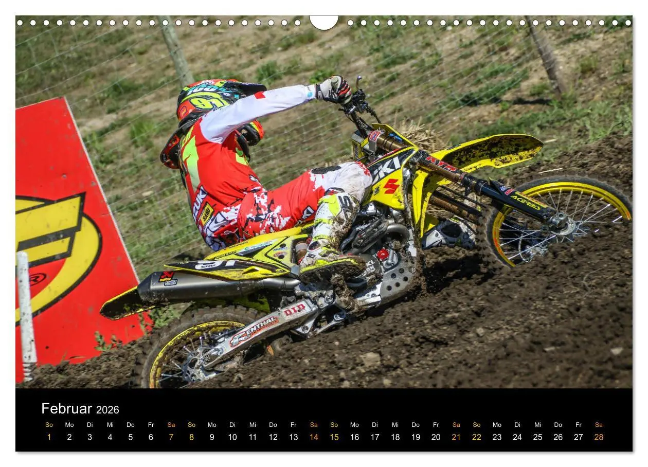 Bild: 9783457896181 | MX Racing 2026 (Wandkalender 2026 DIN A3 quer), CALVENDO...