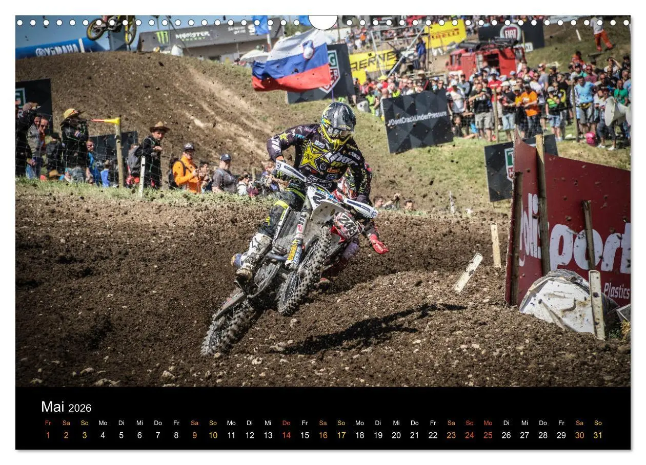 Bild: 9783457896181 | MX Racing 2026 (Wandkalender 2026 DIN A3 quer), CALVENDO...