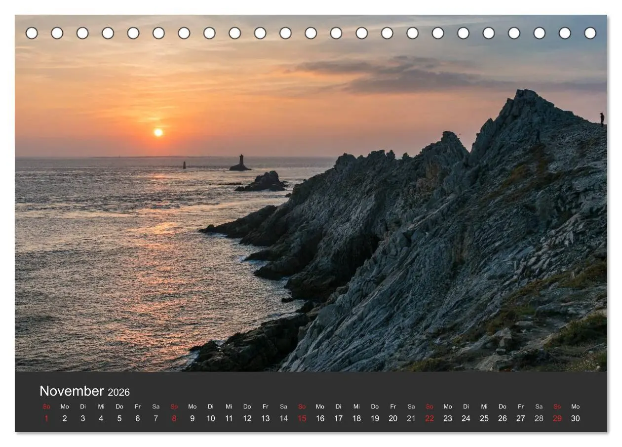 Bild: 9783516056181 | Bretagne - Cap Sizun (Tischkalender 2026 DIN A5 quer), CALVENDO...