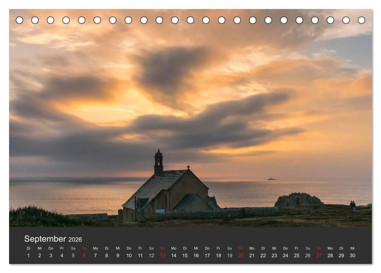 Bild: 9783516056181 | Bretagne - Cap Sizun (Tischkalender 2026 DIN A5 quer), CALVENDO...
