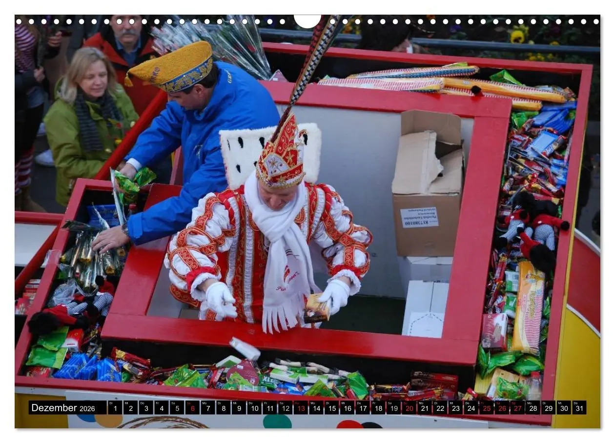Bild: 9783516126181 | Kölner Karneval - das ganze Jahr! (Wandkalender 2026 DIN A3 quer),...