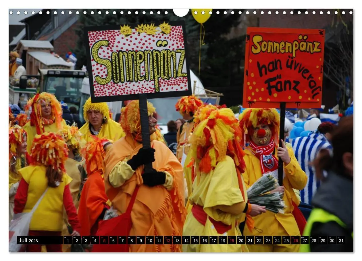 Bild: 9783516126181 | Kölner Karneval - das ganze Jahr! (Wandkalender 2026 DIN A3 quer),...