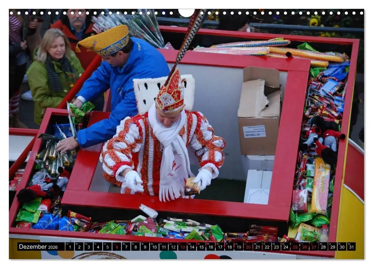 Bild: 9783516126181 | Kölner Karneval - das ganze Jahr! (Wandkalender 2026 DIN A3 quer),...