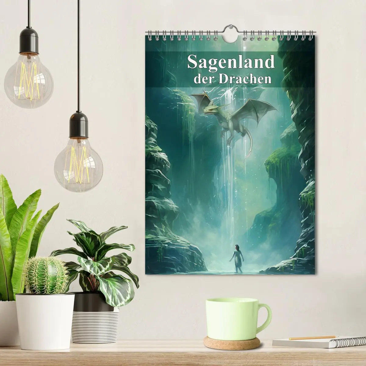 Bild: 9783516296181 | Sagenland der Drachen (Wandkalender 2026 DIN A4 hoch), CALVENDO...