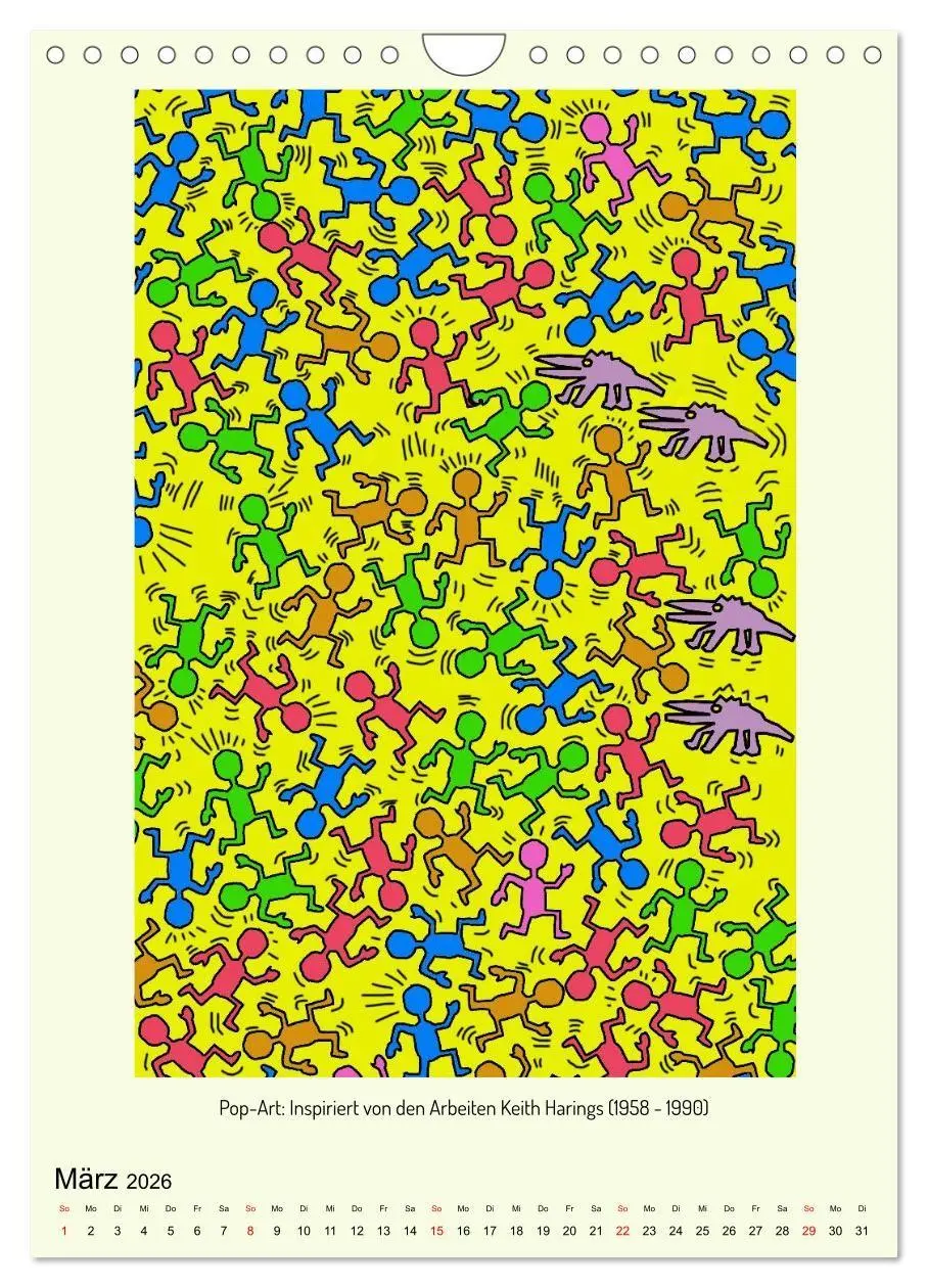 Bild: 9783516746181 | Pop-Art und Neo-Pop (Wandkalender 2026 DIN A4 hoch), CALVENDO...