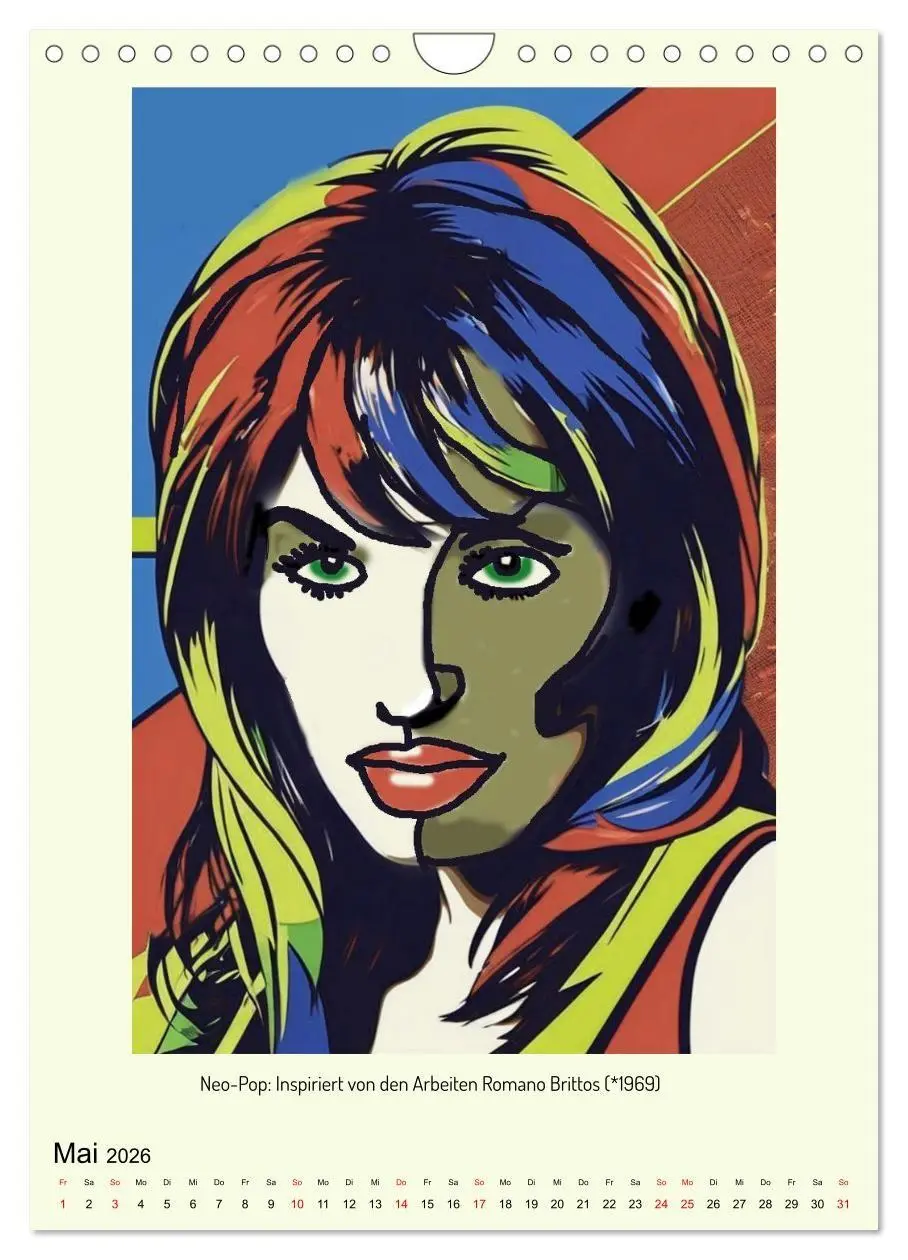 Bild: 9783516746181 | Pop-Art und Neo-Pop (Wandkalender 2026 DIN A4 hoch), CALVENDO...