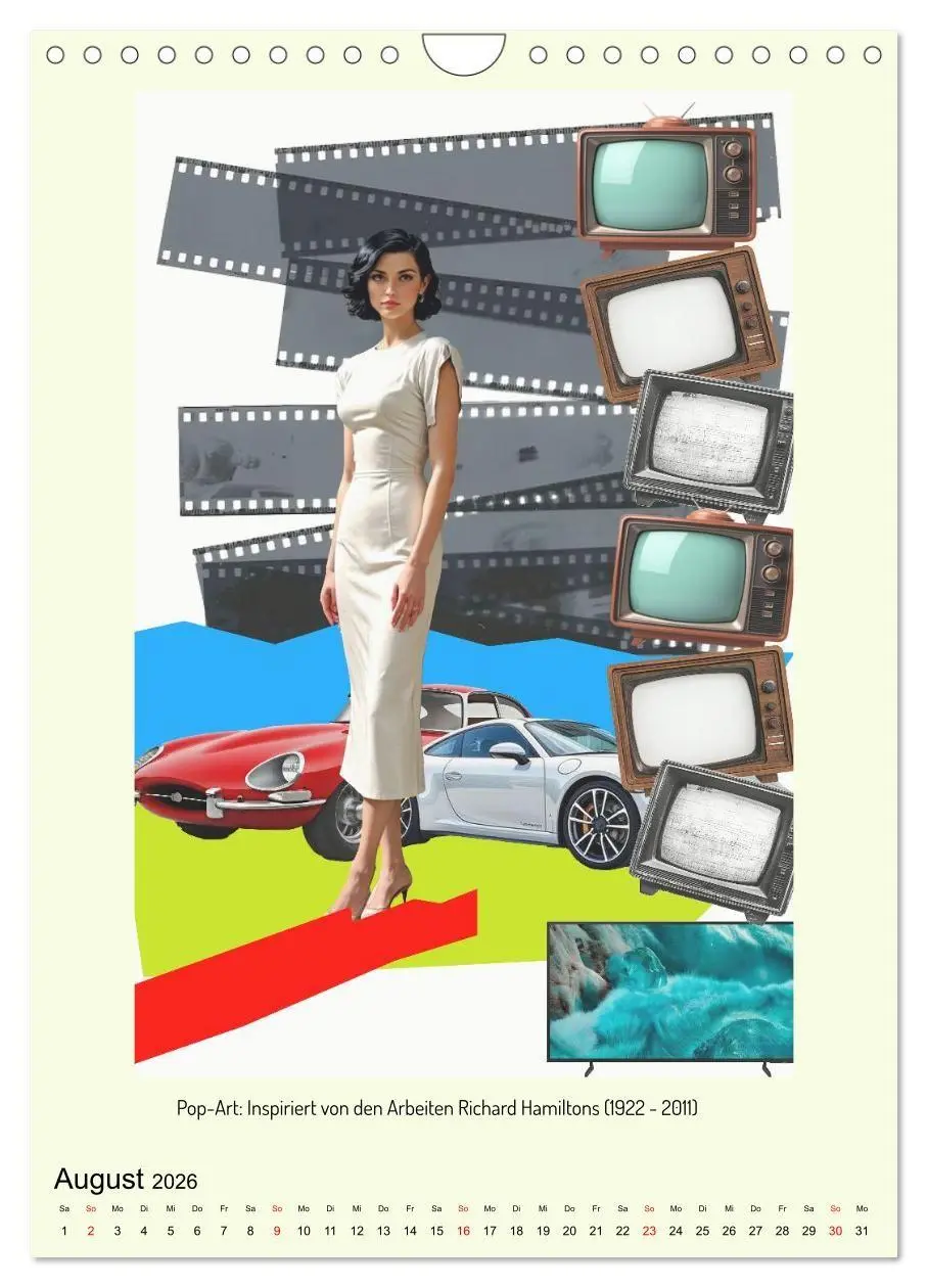 Bild: 9783516746181 | Pop-Art und Neo-Pop (Wandkalender 2026 DIN A4 hoch), CALVENDO...