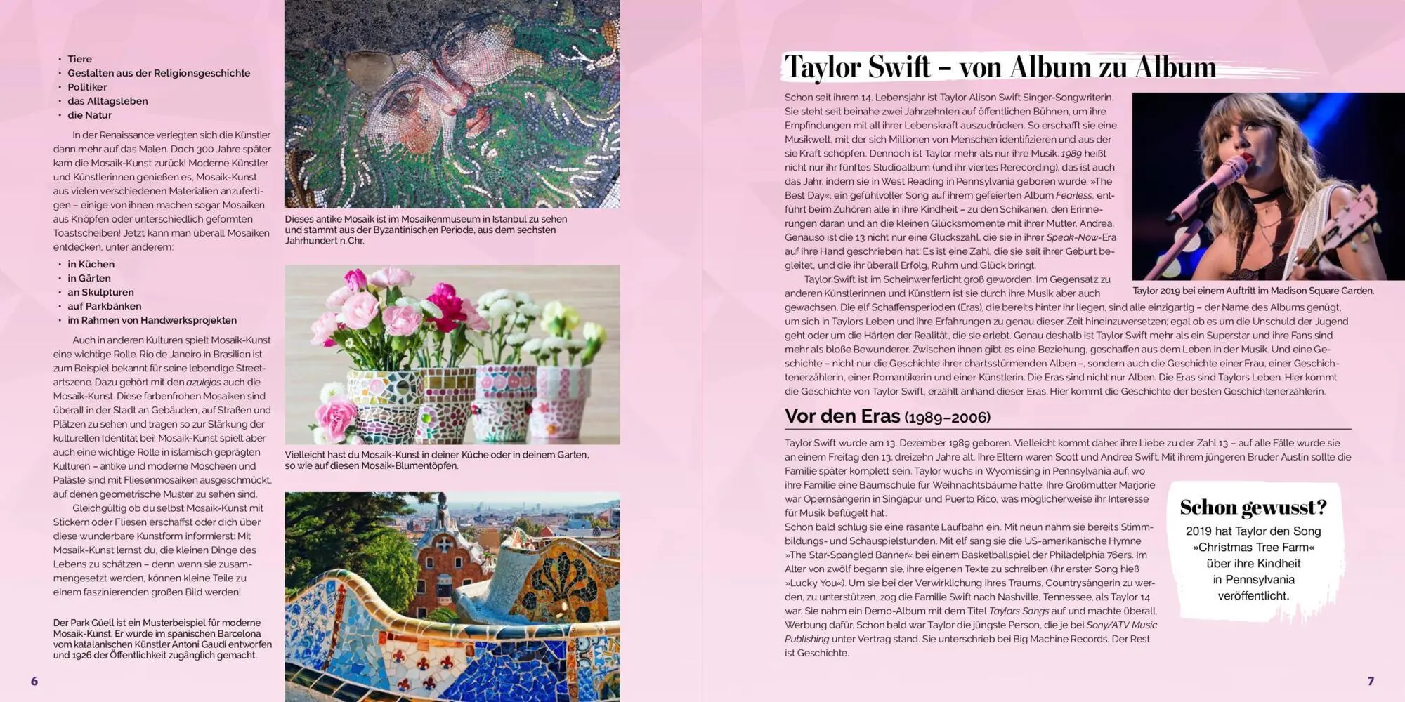 Bild: 9783625196181 | Taylor Swift Mosaik-Stickerbuch I Tribute Edition | Powell (u. a.)
