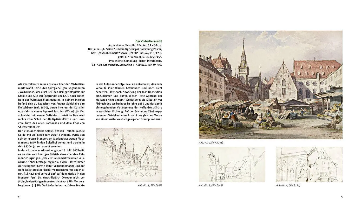 Bild: 9783874376181 | August Seidel | Romantische Aquarelle von Alt-München | Buch | 288 S.