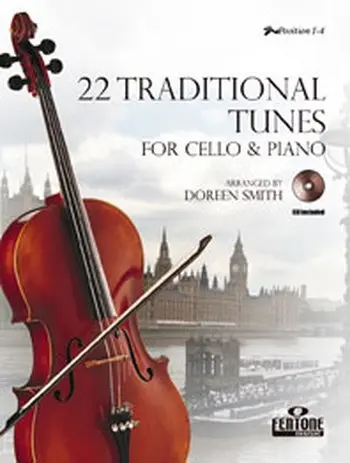 Cover: 9789043136181 | 22 Traditional Tunes for Cello &amp; Piano | Doreen Smith | Taschenbuch