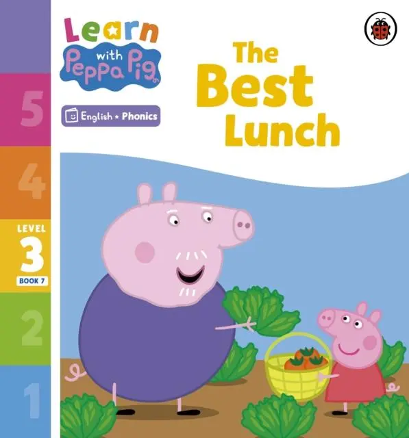 Cover: 9780241576281 | Learn with Peppa Phonics Level 3 Book 7 - The Best Lunch (Phonics...