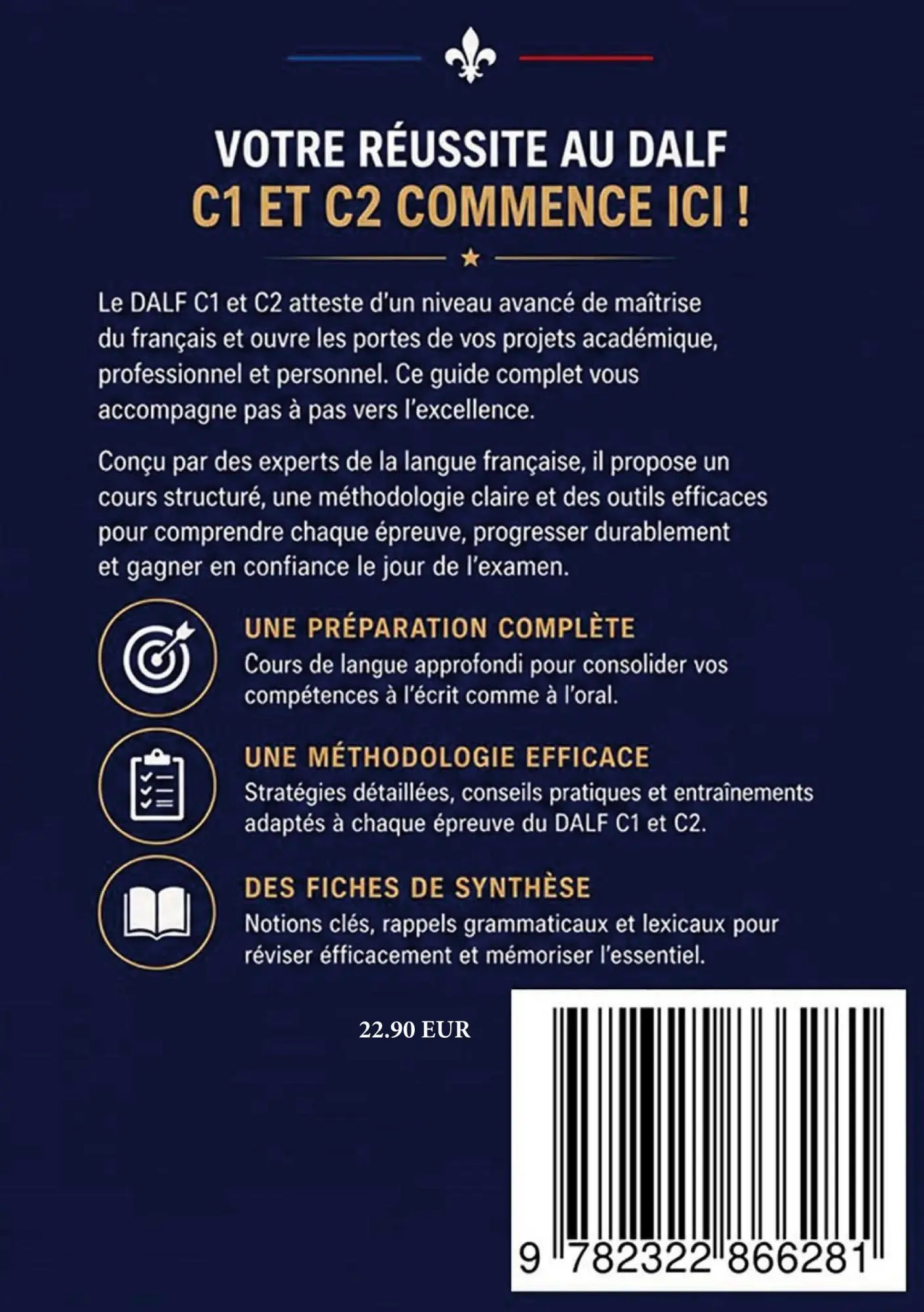 Rückseite: 9782322866281 | Réussir le DALF C1 &amp; C2 | Neo Strategie | Taschenbuch | Französisch