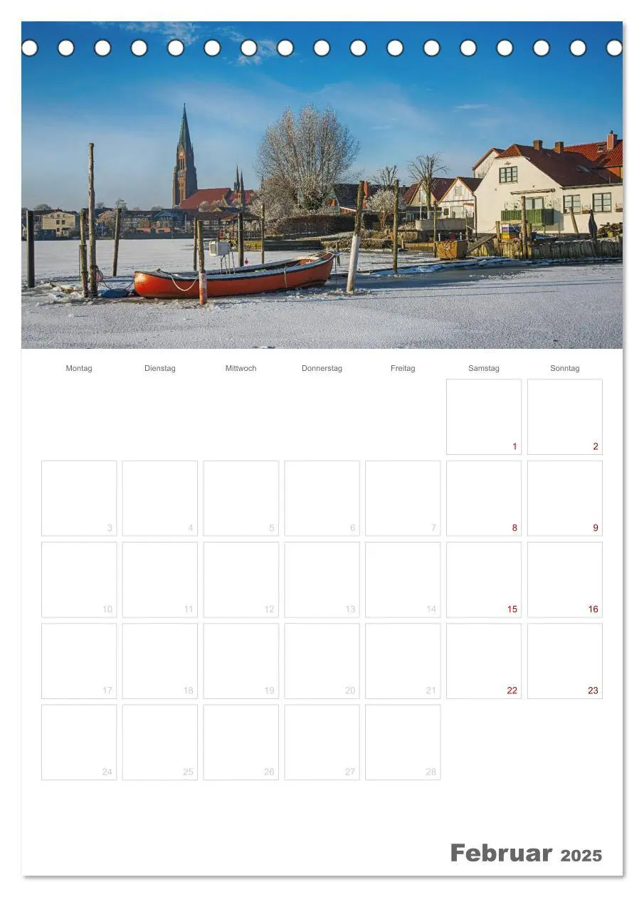 Bild: 9783435246281 | Grüße aus der Schleistadt Schleswig (Tischkalender 2025 DIN A5...