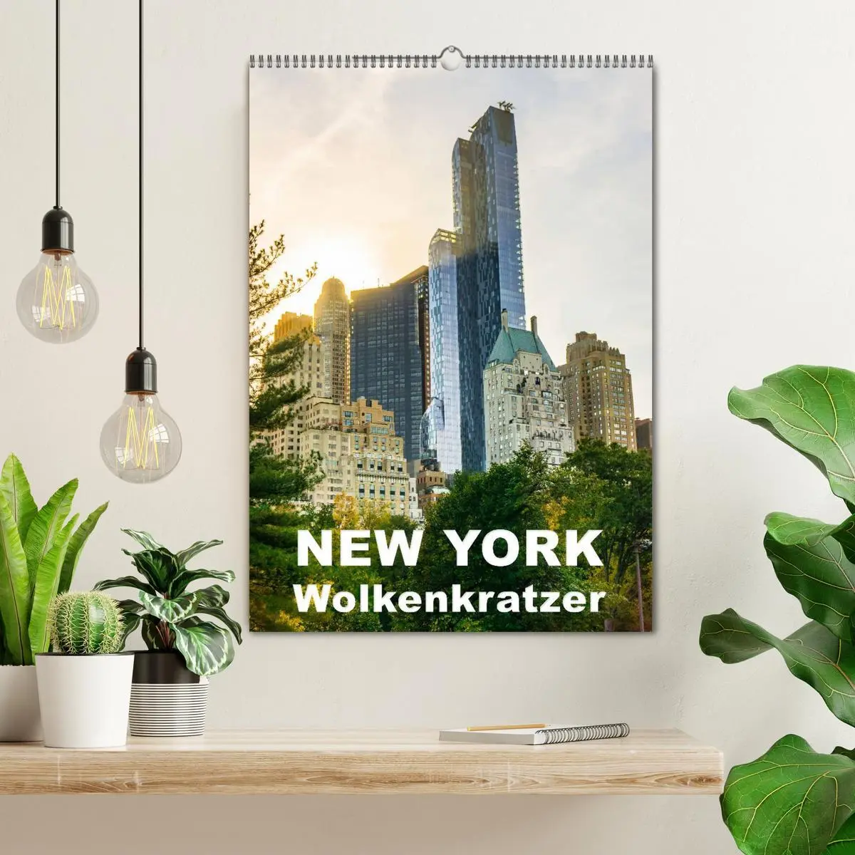 Bild: 9783516426281 | New York Wolkenkratzer (Wandkalender 2026 DIN A2 hoch), CALVENDO...