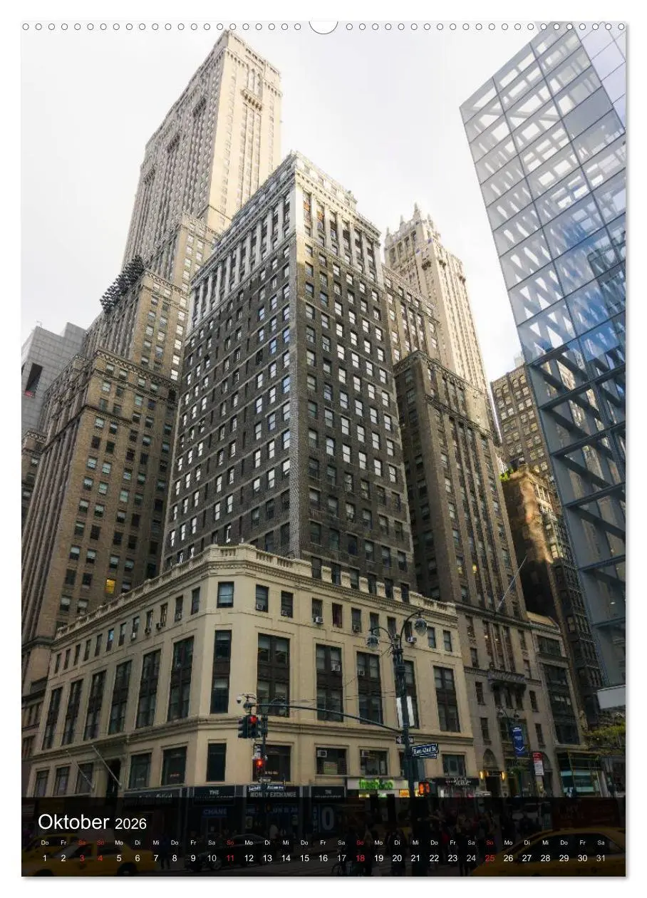 Bild: 9783516426281 | New York Wolkenkratzer (Wandkalender 2026 DIN A2 hoch), CALVENDO...
