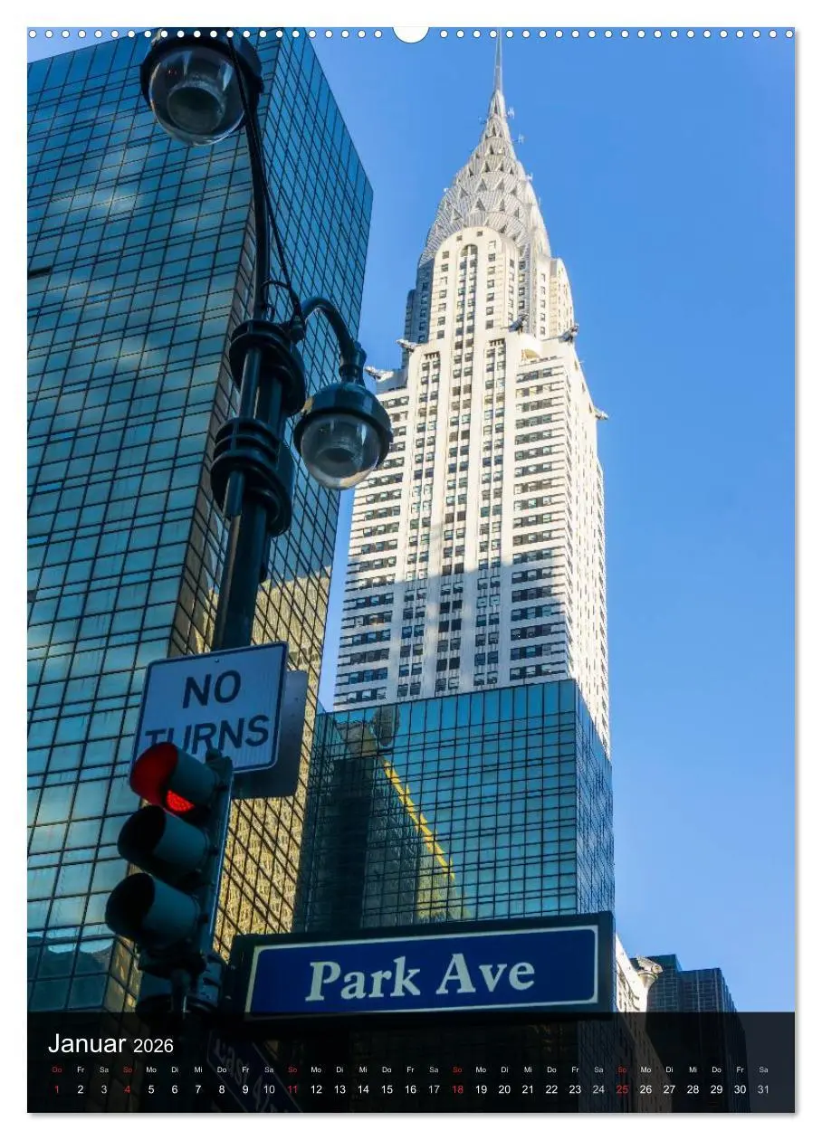Bild: 9783516426281 | New York Wolkenkratzer (Wandkalender 2026 DIN A2 hoch), CALVENDO...