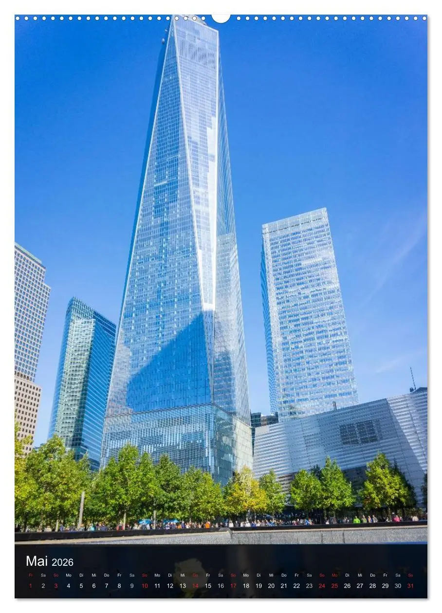 Bild: 9783516426281 | New York Wolkenkratzer (Wandkalender 2026 DIN A2 hoch), CALVENDO...