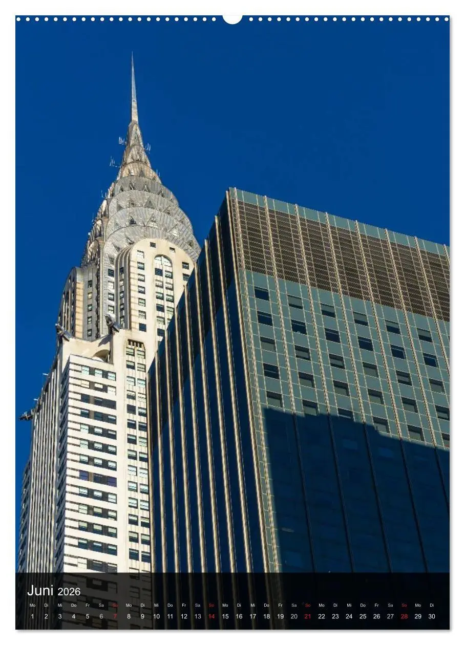 Bild: 9783516426281 | New York Wolkenkratzer (Wandkalender 2026 DIN A2 hoch), CALVENDO...