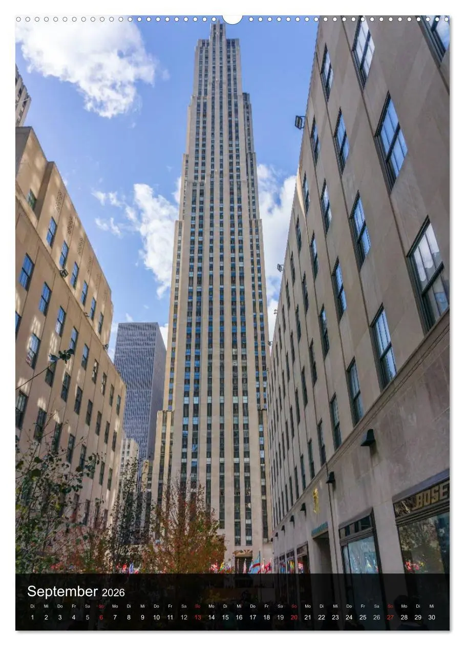 Bild: 9783516426281 | New York Wolkenkratzer (Wandkalender 2026 DIN A2 hoch), CALVENDO...