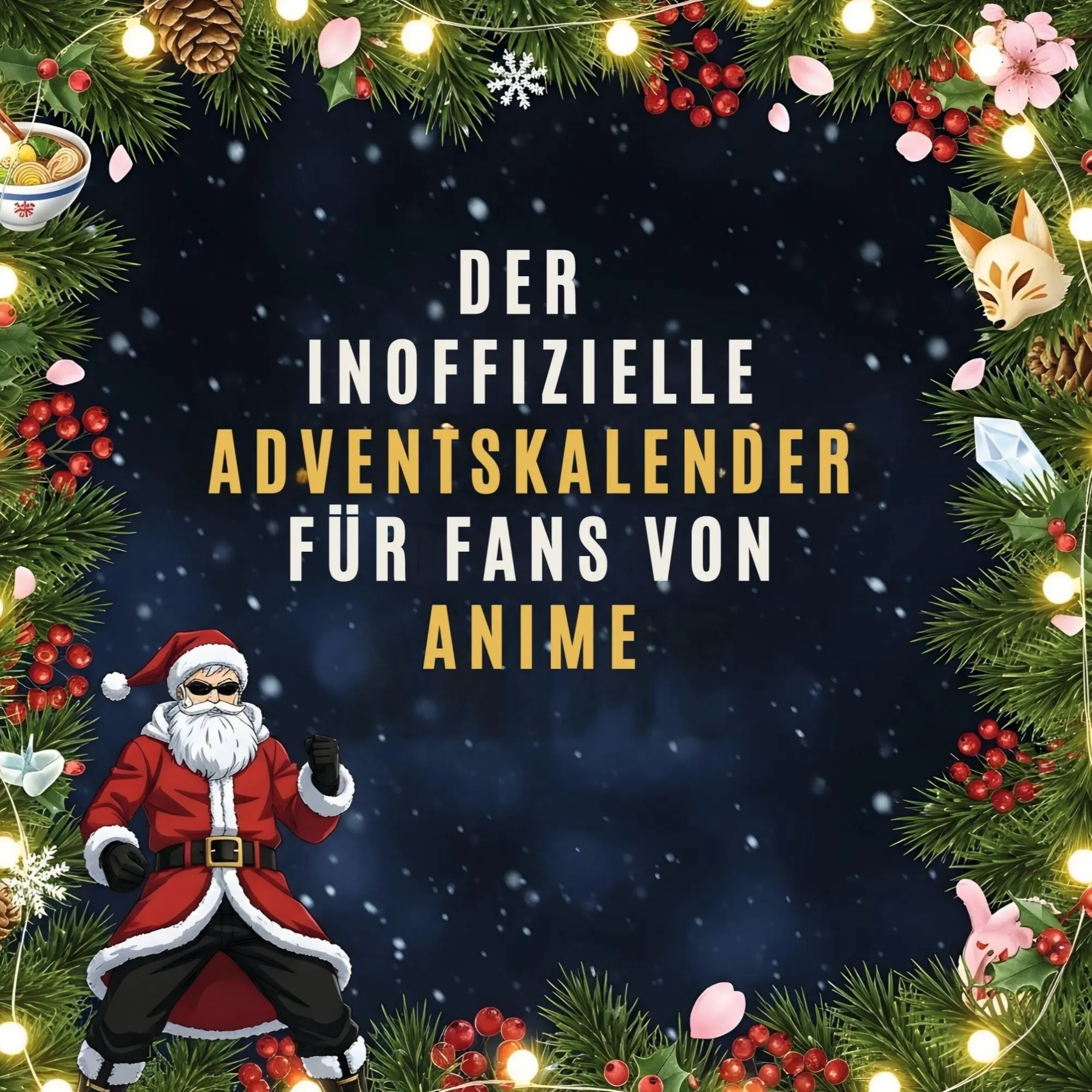 Cover: 9783695316281 | Der inoffizielle Adventskalender für Fans von Anime | Jonas Schmid