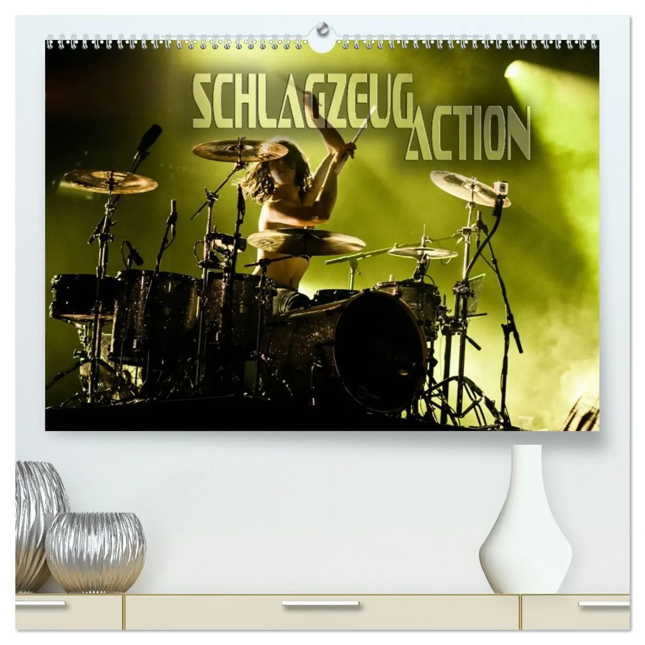 Cover: 9783457706381 | Schlagzeug Action (hochwertiger Premium Wandkalender 2026 DIN A2...