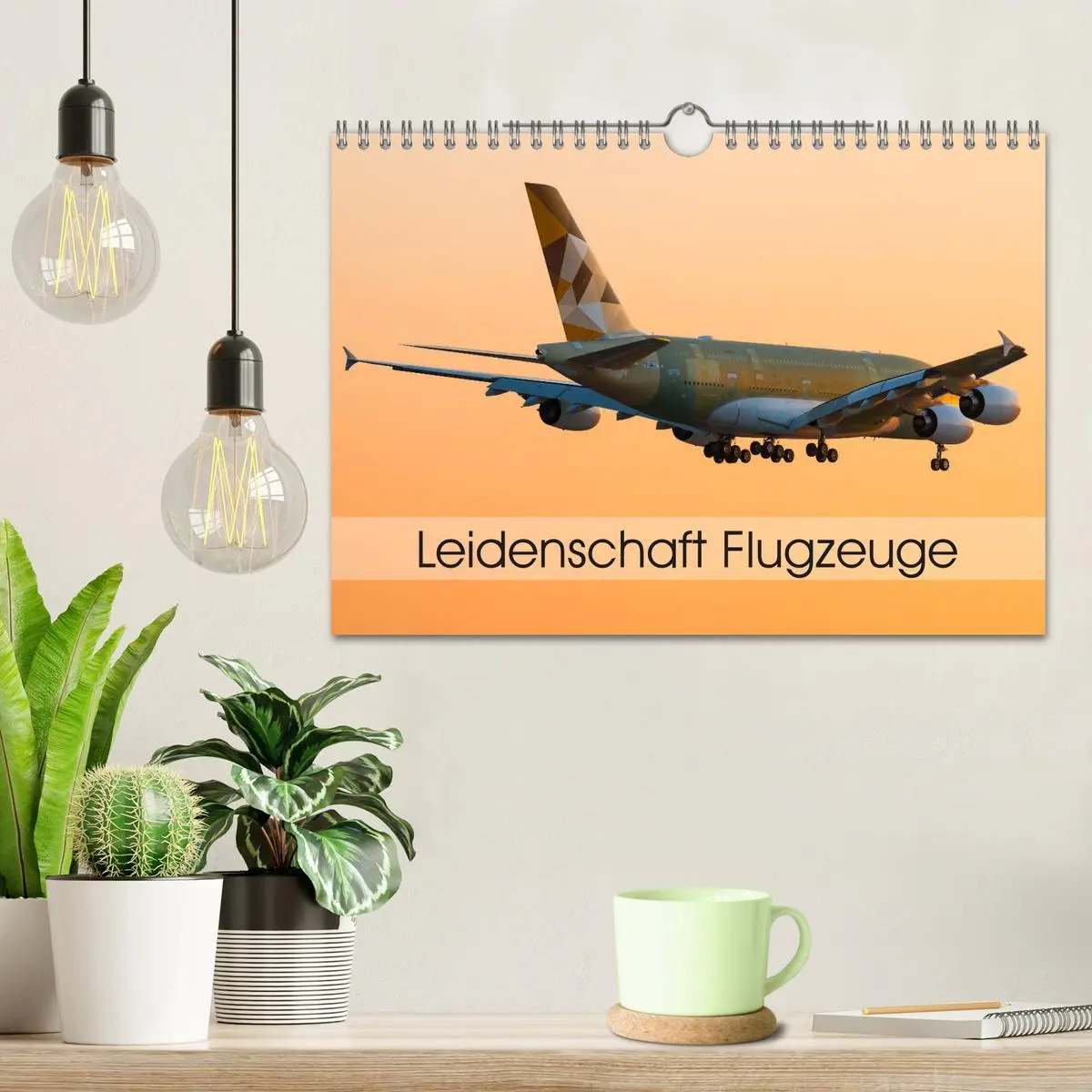 Bild: 9783457876381 | Leidenschaft Flugzeuge (Wandkalender 2026 DIN A4 quer), CALVENDO...