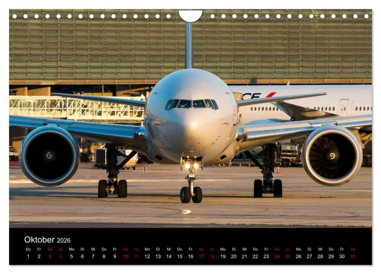 Bild: 9783457876381 | Leidenschaft Flugzeuge (Wandkalender 2026 DIN A4 quer), CALVENDO...