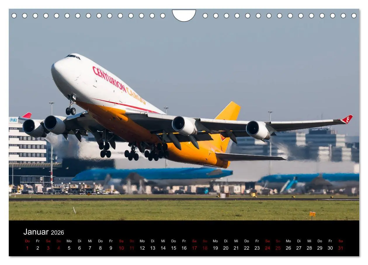 Bild: 9783457876381 | Leidenschaft Flugzeuge (Wandkalender 2026 DIN A4 quer), CALVENDO...