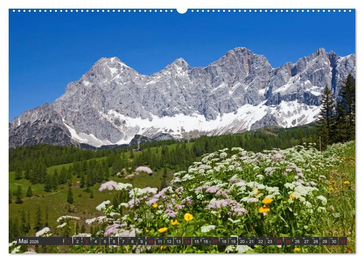 Bild: 9783457946381 | Der Hohe Dachstein (hochwertiger Premium Wandkalender 2026 DIN A2...